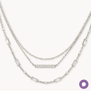 Kendra Scott Addison Triple Strand Necklace
